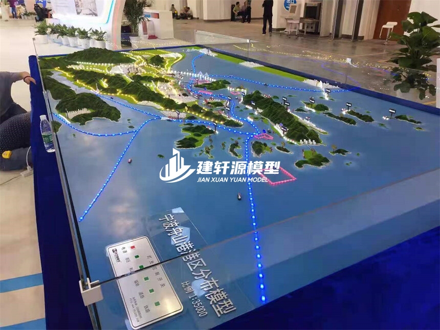 尉氏地形地貌模型